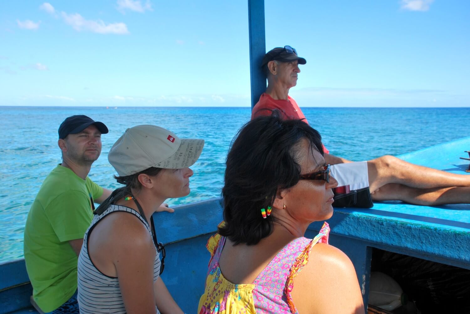 Plage bateau vacances en republique dominicaine