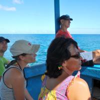 Plage bateau vacances en republique dominicaine