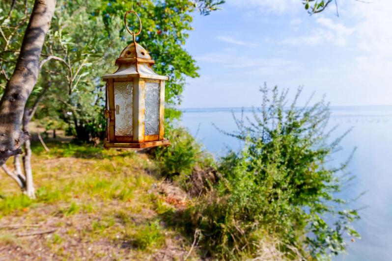 Lampe rouillee air marin republique dominicaine